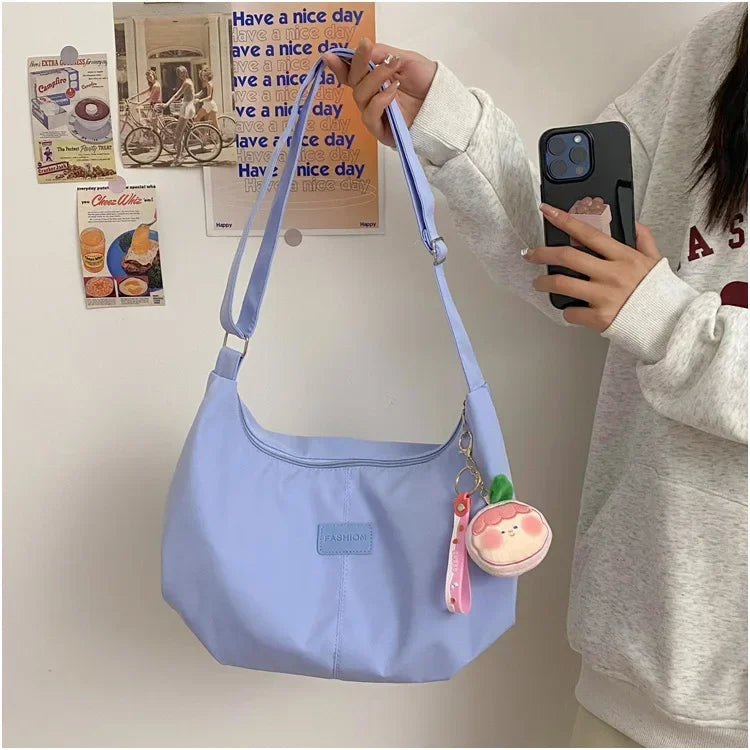 Women’s Simple Nylon Crossbody Handbag
