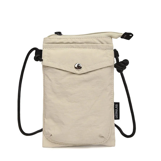 Street Washed Nylon Shoulder Bag
