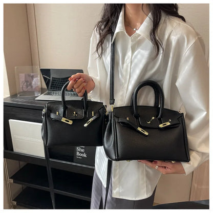 Fashionable Handbag for Women - Subtle, Minimalist, Chic Single Shoulder Bag with Large Capacity, Quality Commuter Crossbody Bag