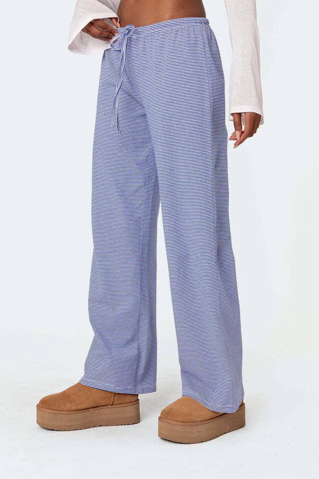 2024 New Women's Clothing Fashion Casual Milk Silk Brushed Home Casual Pants Women's Clothing Trousers Women