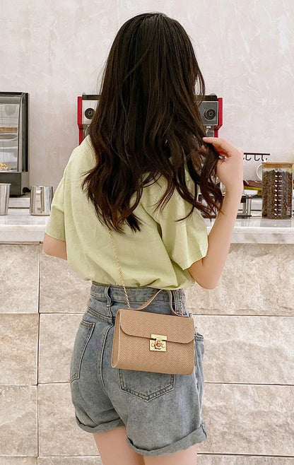 Fashion Small Handbag Women Shoulder Bags 2022 New Luxury Casual Clutch Bag PU Crossbody Bag For WomenSmall  Messenger Bag
