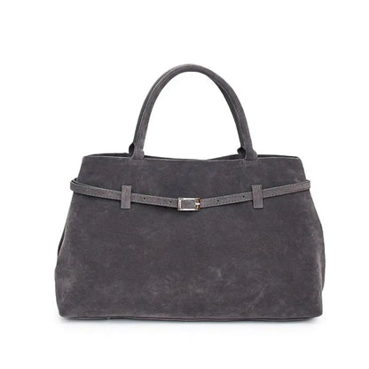 Elegant Women's Handbag Featuring Casual Simple Vintage Design And High-End Leather For Commuter Occasions