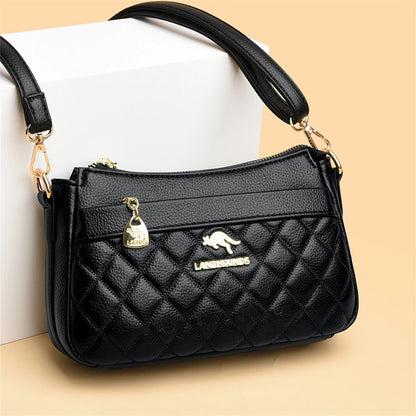 Casual Women's Handbags High Quality Leather Totes Bag Female Top-Handle Bag Large Capacity Crossbody Shoulder Bag Hand Bag Sac