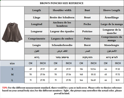 Women's Fashion Fall and Winter Comfortable Casual Commuter Coat Knitted Loose Warm Coat Asymmetric Elegant Split Jacket