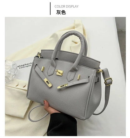 Fashionable Handbag for Women - Subtle, Minimalist, Chic Single Shoulder Bag with Large Capacity, Quality Commuter Crossbody Bag