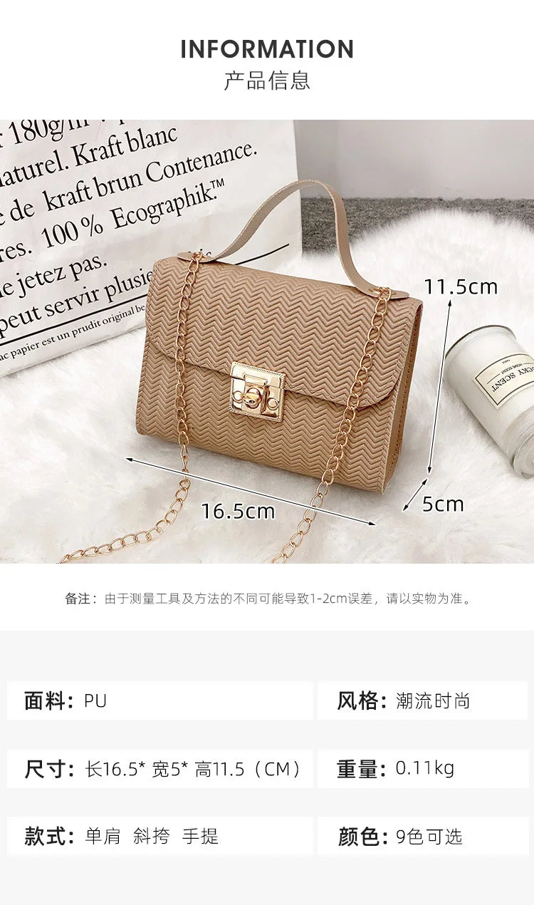 Fashion Small Handbag Women Shoulder Bags 2022 New Luxury Casual Clutch Bag PU Crossbody Bag For WomenSmall  Messenger Bag