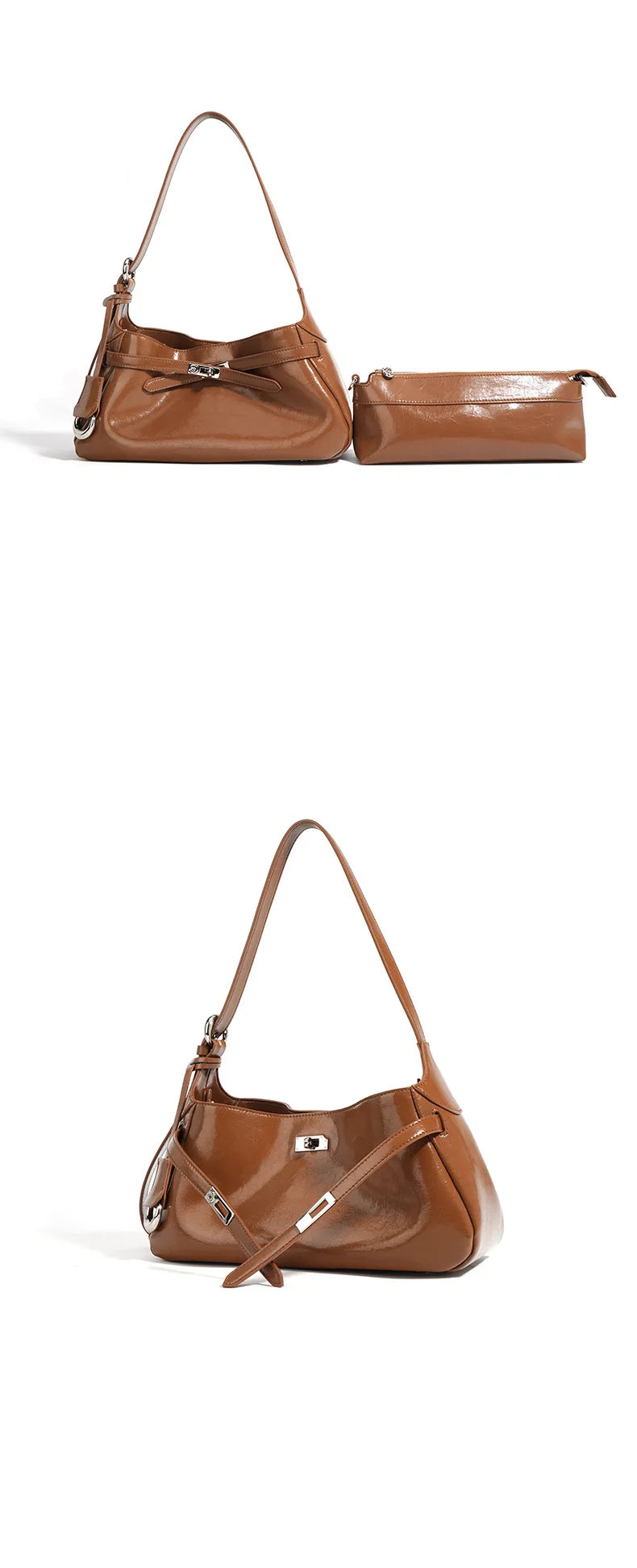 Women's Fashion Bags  Branded Women Original Brand Bags Women's Genuine Leather Handbag Designer Luxury Handbag