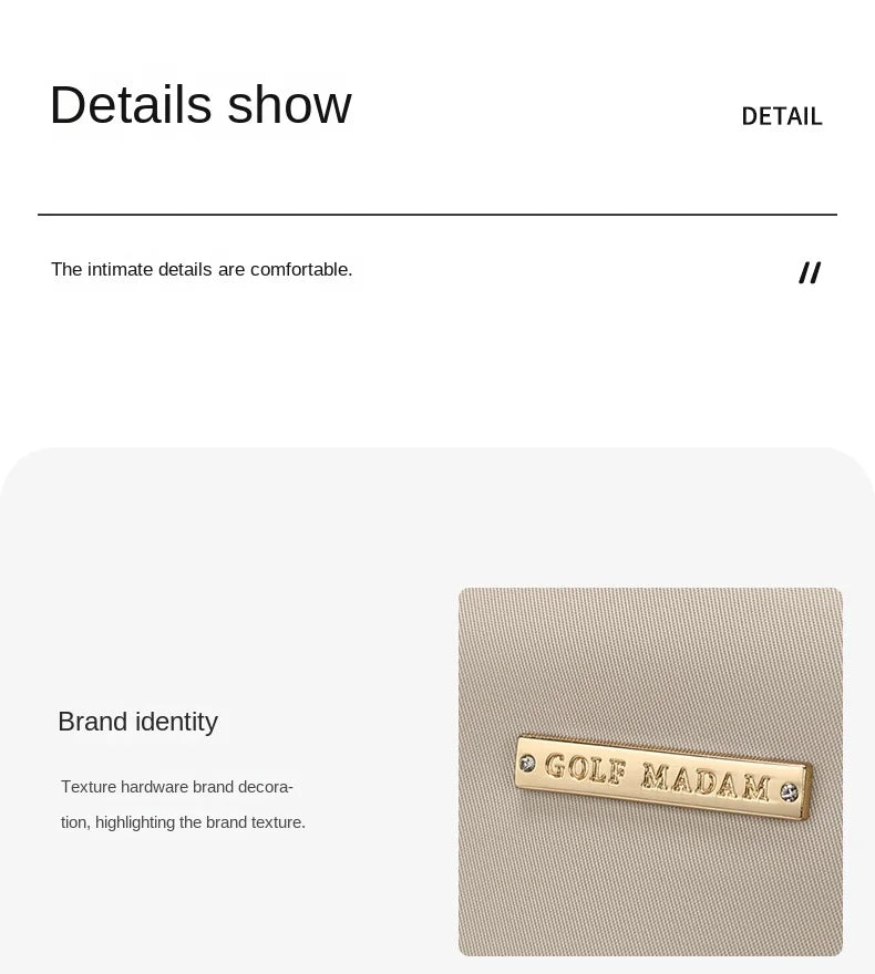 GOLF Women's Handbag Apricot New In Shoulder Bucket Bags for Woman Top Handle Bags Nylon Handbags Ladies Crossbody Fashion 2024