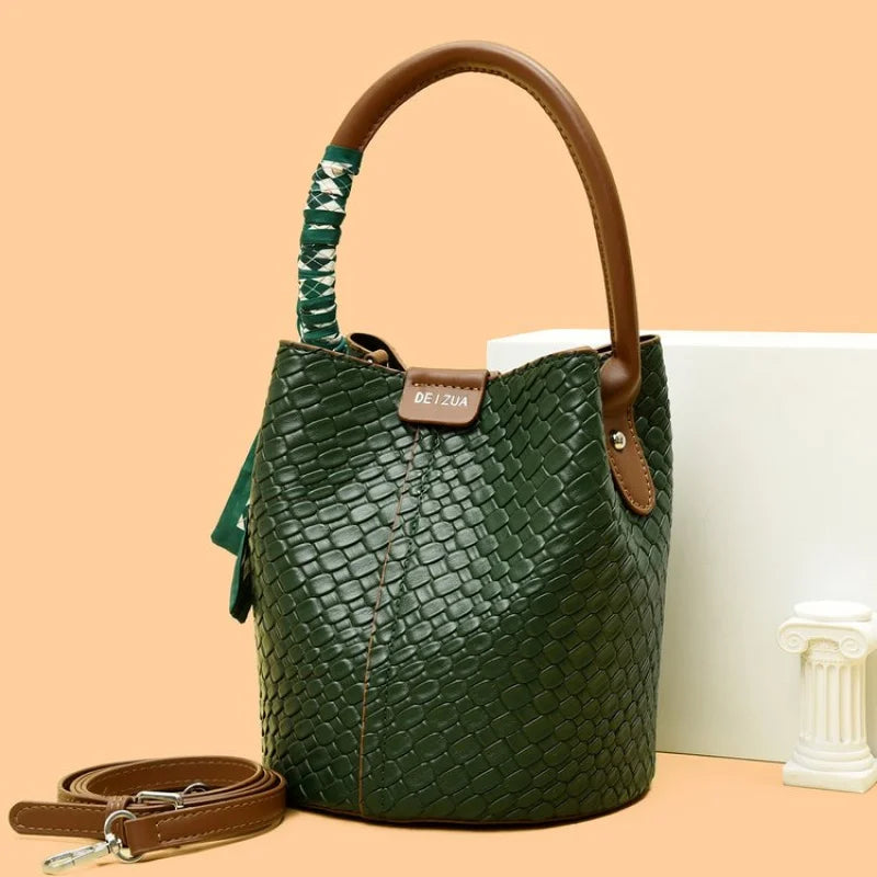 Women's Handbag Made Of Quality Leather Featuring Popular Classic Elegant And Paris Timeless Commuter Look