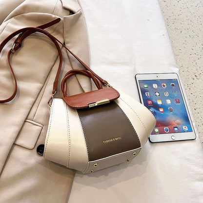 High Quality Soft Leather Handbag Women Luxury Purses Female Bag Designer Patchwork Ladies Shoulder Crossbody Bag Sac A Main New