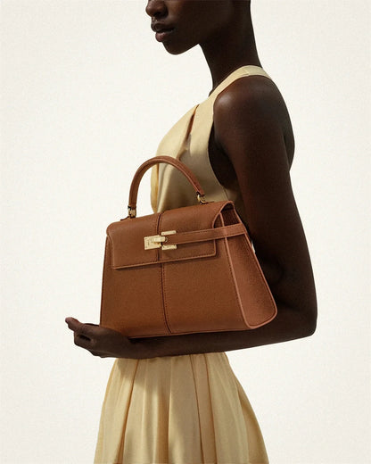 Women's Handbag Elise Designer Fashion 2025 New Burgundy Handbag Large Square Crossbody Bag High-end Women's Bag