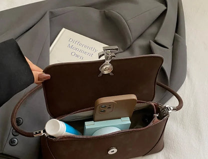 Elegant Crossbody Bag For Women Leather Handbag With Shoulder Strap Fashionable Leather Design and Large Capacity