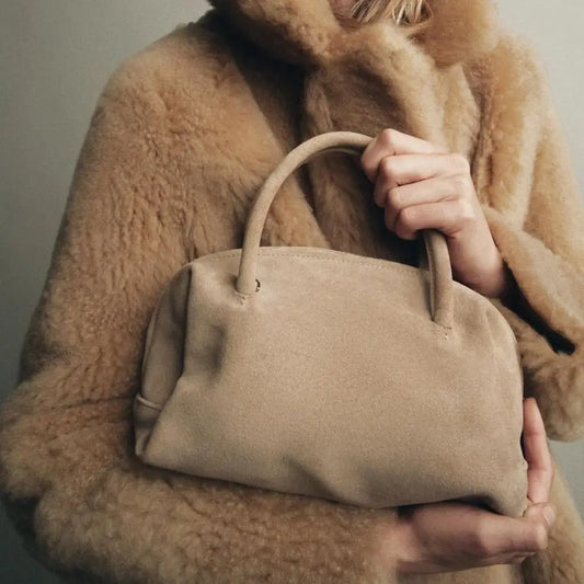 WOMEN'S BOWLING BAG, New Fashion Handbag Purse For Women, Luxury Designer Croosbody Boston Bag for Ladies Small Totes