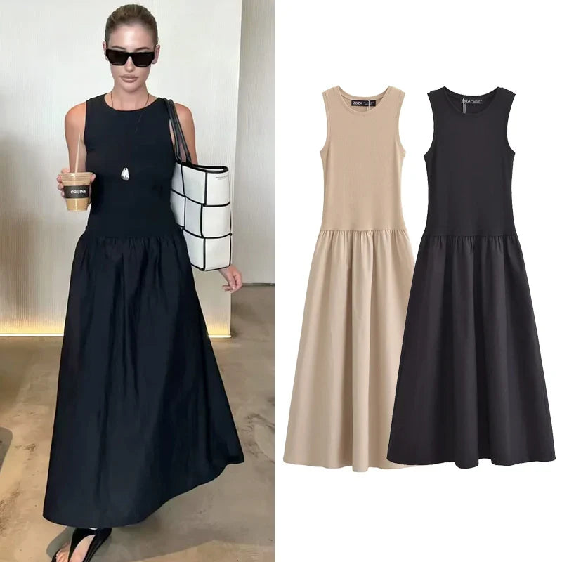 Women's Black Long Dresses