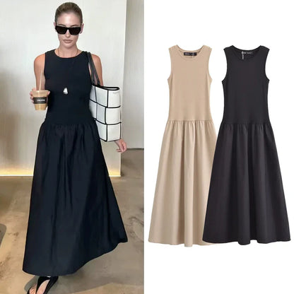 Women's Black Long Dresses