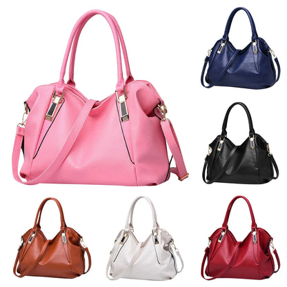 Women'S Fashion Soft Leather Handbag Large Capacity Women'S Bag One Shoulder Crossbody Bag Women'S Handbag Sac à Mains Femme