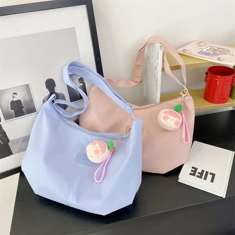 Women’s Simple Nylon Crossbody Handbag