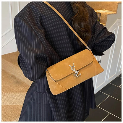 Elegant Crossbody Bag For Women Leather Handbag With Shoulder Strap Fashionable Leather Design and Large Capacity