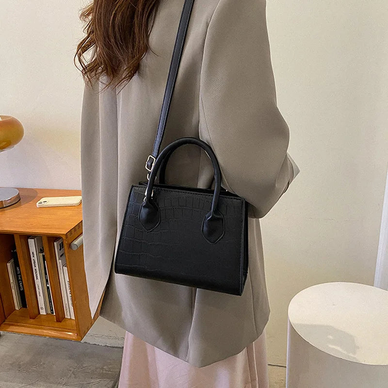 Fashion Handbags For Women Daily Used, Square Small Top-handle Bag For Commuting, Travel, Women's Crossbody Shoulder Bags
