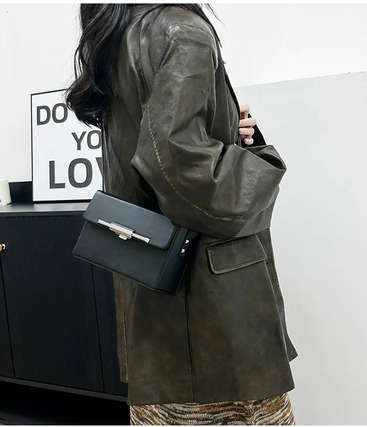 Popular Elegant Tote Bag Handbag For Ladies Leather By Famous Designer Luxury Brand Classic Shoulder Crossbody Women Stylish