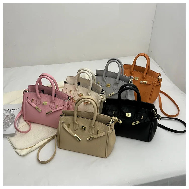 Fashionable Handbag for Women - Subtle, Minimalist, Chic Single Shoulder Bag with Large Capacity, Quality Commuter Crossbody Bag