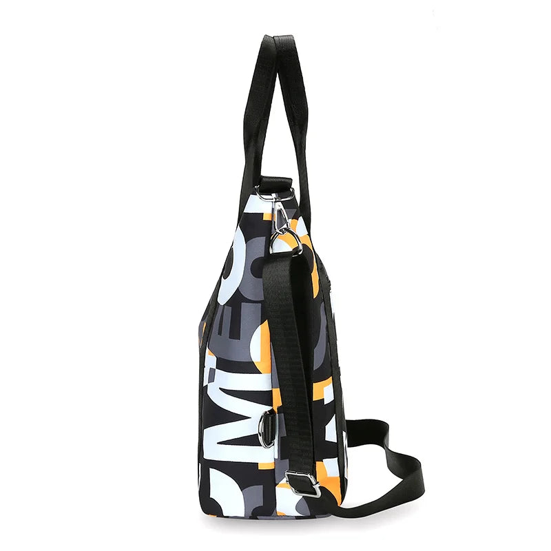 Women's Top-handle Bag Messenger Bags Waterproof Nylon Shoulder Totes High Quality Large Handbag Female Travel Crossbody Bags