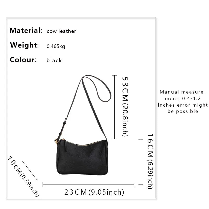 Small bag in hand Women's handbag 2023 trend women bag Cross-body bags fashionable winter leather shoulder for women new luxury