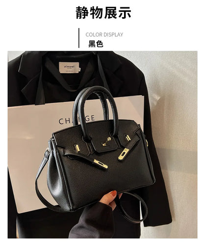 Fashionable Handbag for Women - Subtle, Minimalist, Chic Single Shoulder Bag with Large Capacity, Quality Commuter Crossbody Bag