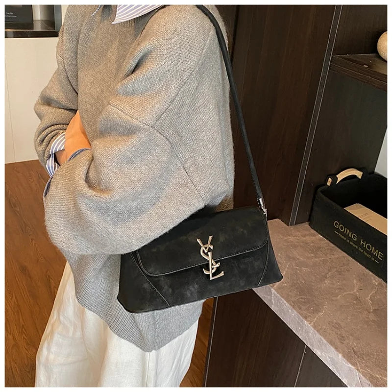 Elegant Crossbody Bag For Women Leather Handbag With Shoulder Strap Fashionable Leather Design and Large Capacity