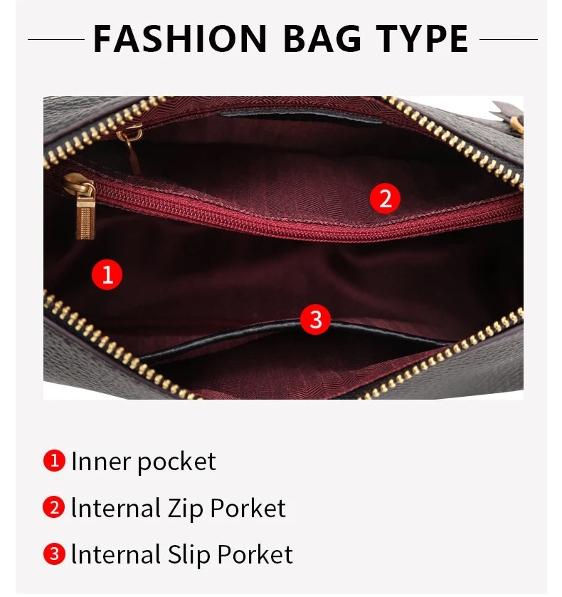 Small bag in hand Women's handbag 2023 trend women bag Cross-body bags fashionable winter leather shoulder for women new luxury