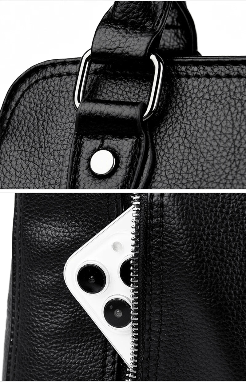 Luxury Handbags Woman Bags Designer Big Shoulder Bags for Women's 2024 Trendy Large Capacity Ladies Leather Hand Casual Tote Bag