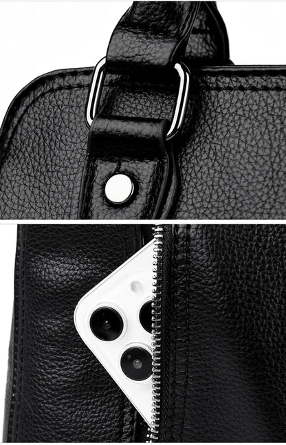 Luxury Handbags Woman Bags Designer Big Shoulder Bags for Women's 2024 Trendy Large Capacity Ladies Leather Hand Casual Tote Bag