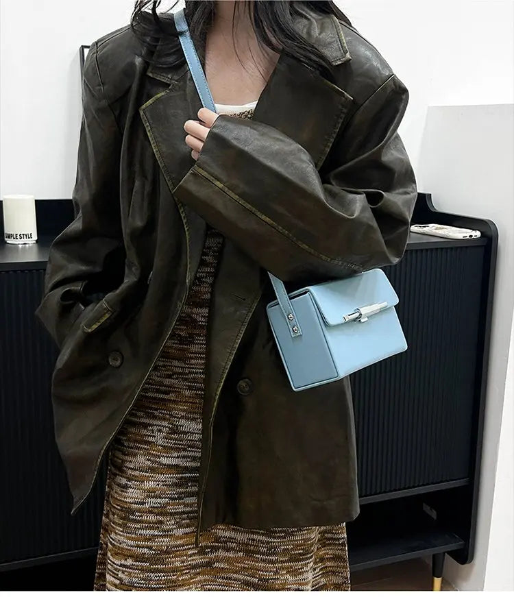 Popular Elegant Tote Bag Handbag For Ladies Leather By Famous Designer Luxury Brand Classic Shoulder Crossbody Women Stylish