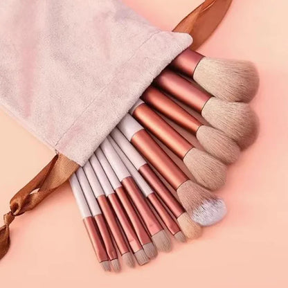 13pcs Makeup Brush Set Soft Fluffy Professiona Cosmetic Foundation Powder Eyeshadow Kabuki Blending Make Up Brush Beauty Tool