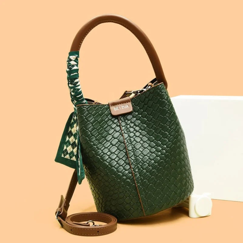 Women's Handbag Made Of Quality Leather Featuring Popular Classic Elegant And Paris Timeless Commuter Look