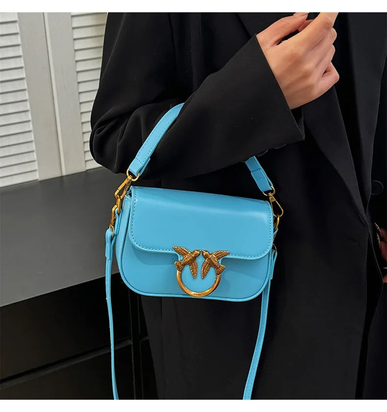 Handbag, A Must-enter for Experts New High-end Fashion Versatile Oblique Span Bag, Fashionable Retro High-texture