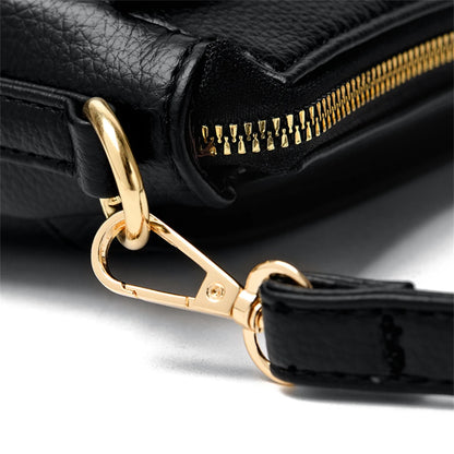 Casual Women's Handbags High Quality Leather Totes Bag Female Top-Handle Bag Large Capacity Crossbody Shoulder Bag Hand Bag Sac