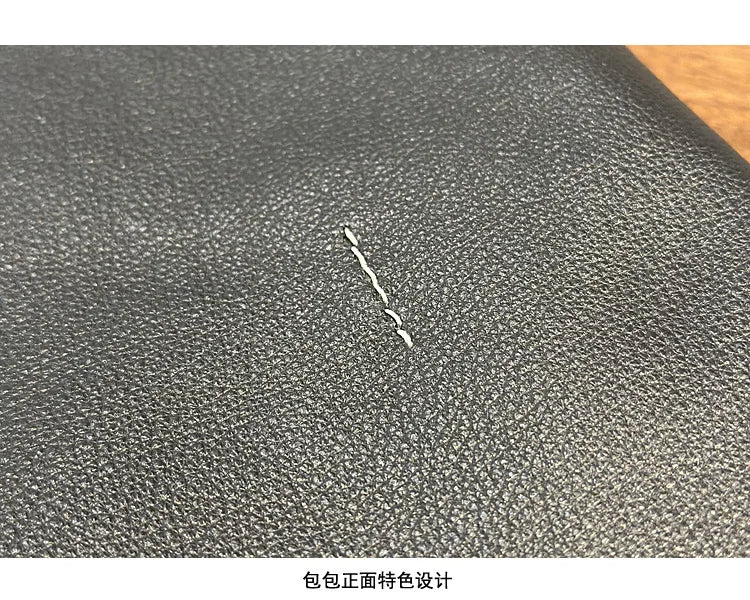 Genuine leather black shoulder bag woman minimalist crossbody bag cowhide handbags female luxury bag Large capacity soft leather