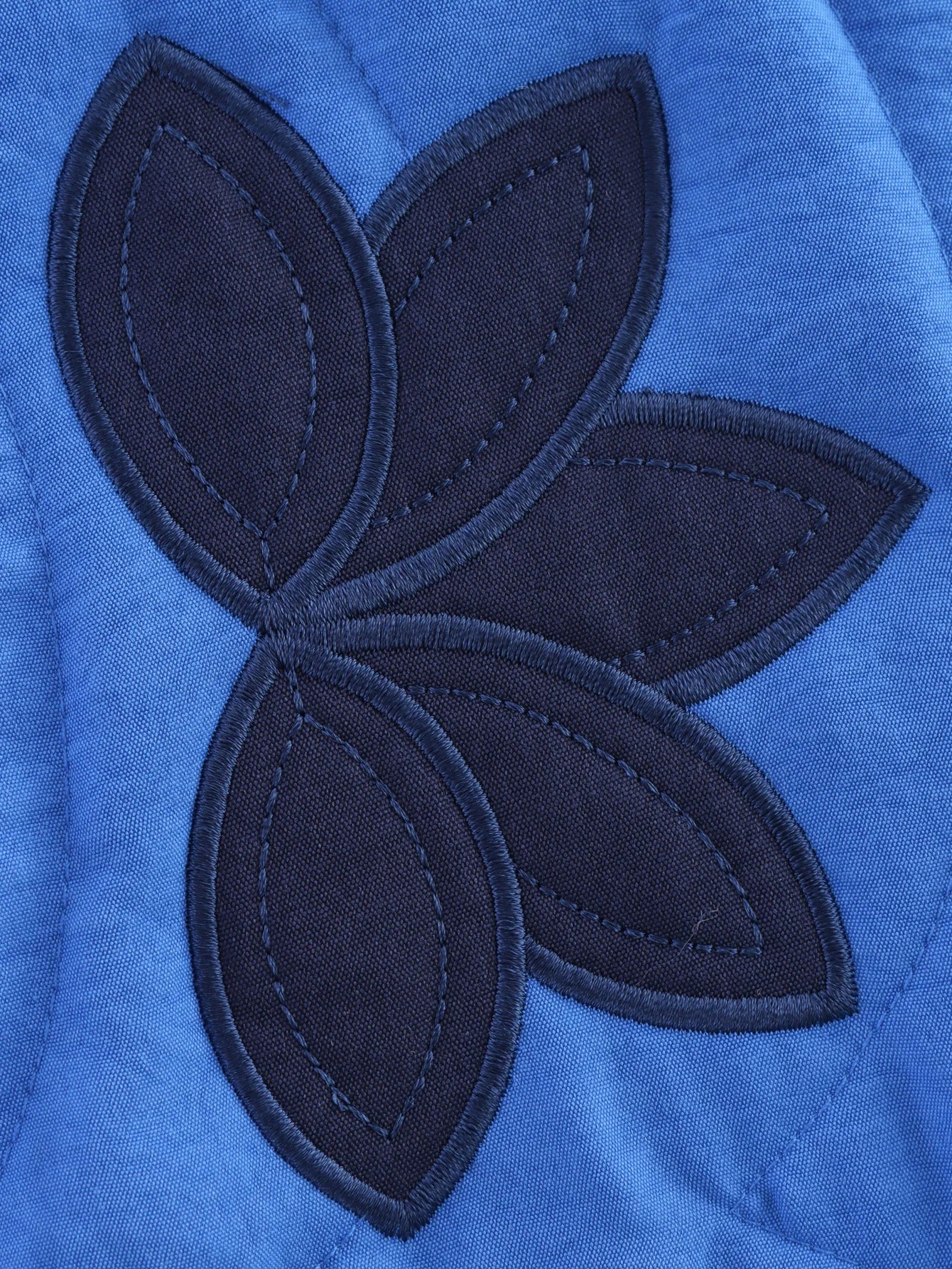 2025 Women's Crop Coat Fashion Warm Single Breasted Blue Embroidery Cotton Jackets Woman Autumn Winter Chic Outwear