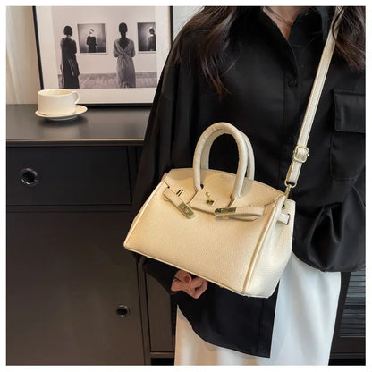 Fashionable Handbag for Women - Subtle, Minimalist, Chic Single Shoulder Bag with Large Capacity, Quality Commuter Crossbody Bag