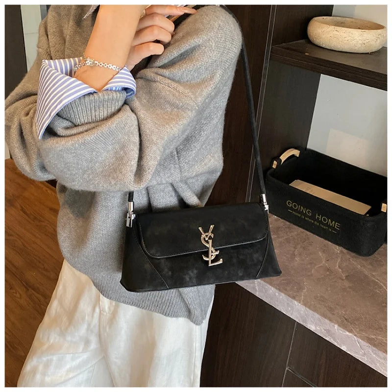 Elegant Crossbody Bag For Women Leather Handbag With Shoulder Strap Fashionable Leather Design and Large Capacity