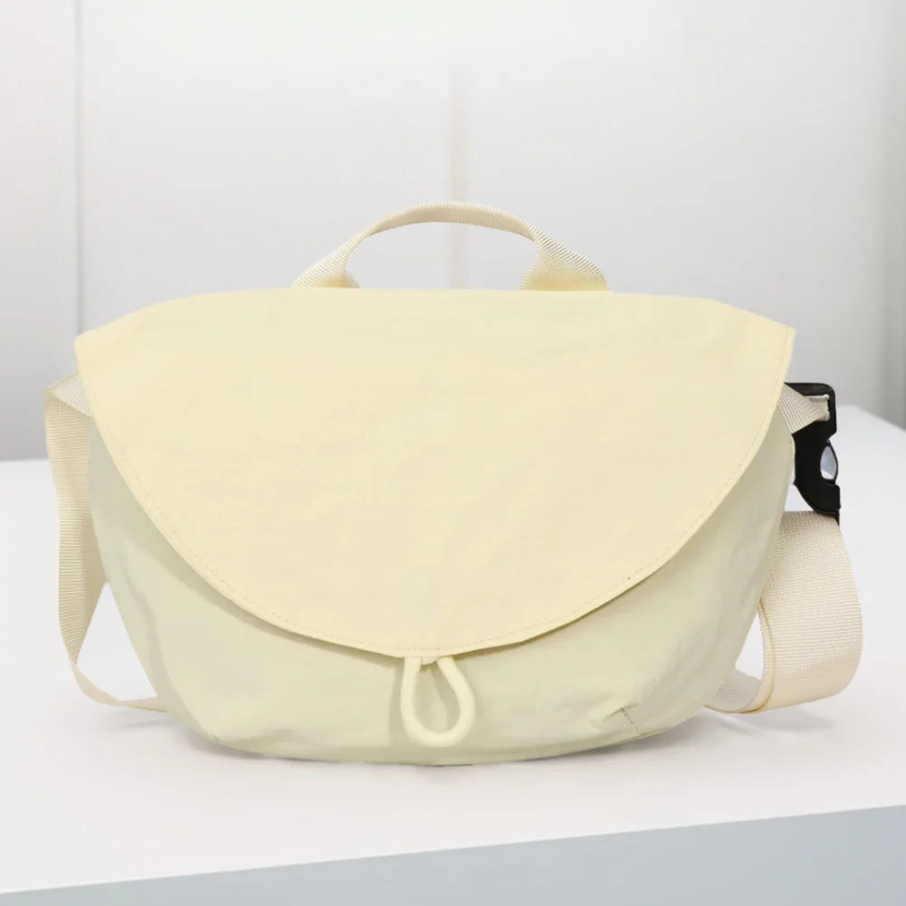 Small Nylon Crescent Crossbody Bag
