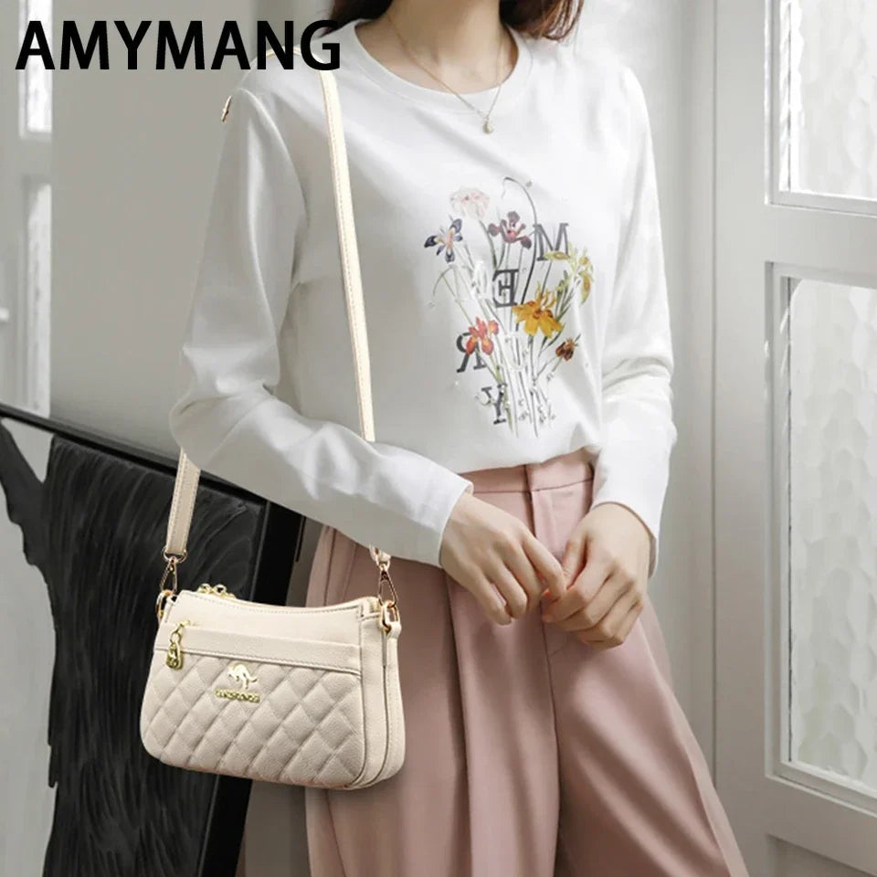 Casual Women's Handbags High Quality Leather Totes Bag Female Top-Handle Bag Large Capacity Crossbody Shoulder Bag Hand Bag Sac