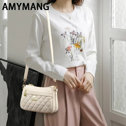 Casual Women's Handbags High Quality Leather Totes Bag Female Top-Handle Bag Large Capacity Crossbody Shoulder Bag Hand Bag Sac