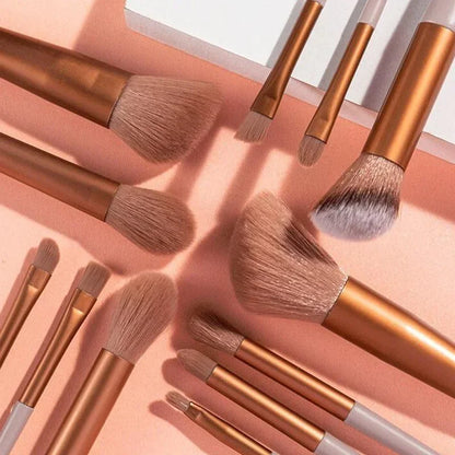 13-Piece Professional Makeup Brush Set