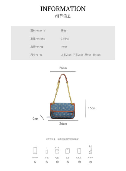 Classic Tote Bag Handbag For Ladies High-Quality Leather Popular Style Featuring Sturdy Handles And Capacity