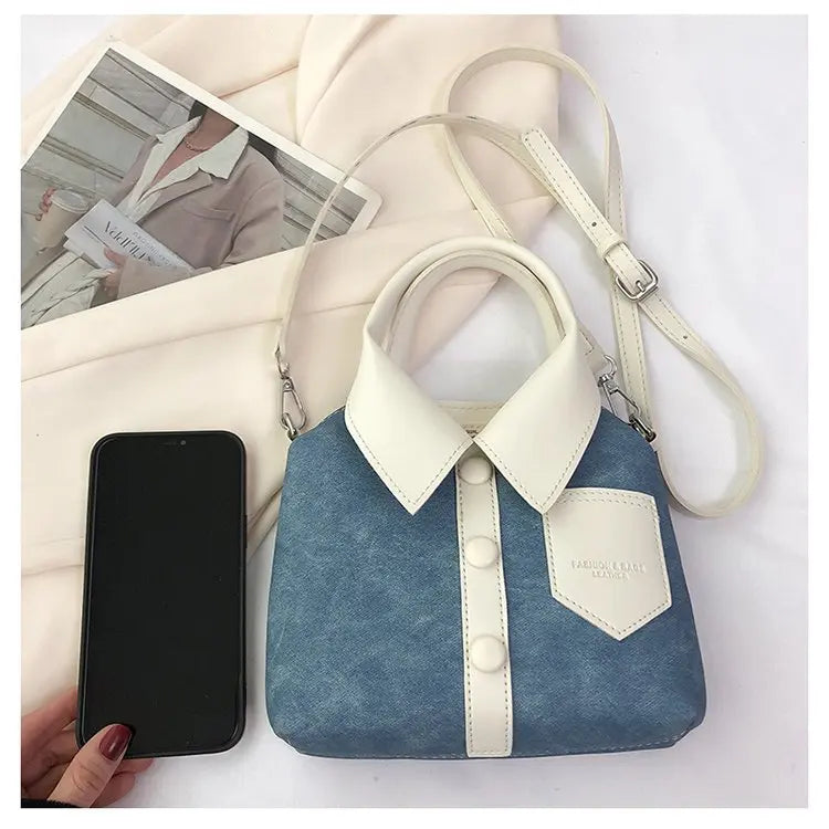 Women's Bag Clothes Style Shoulder Handbag Women Fashion Cute Crossbody Bag