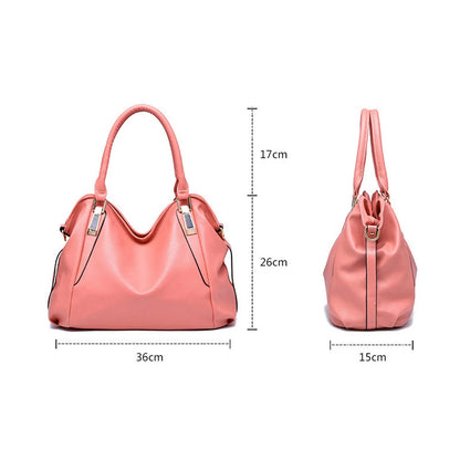 Women'S Fashion Soft Leather Handbag Large Capacity Women'S Bag One Shoulder Crossbody Bag Women'S Handbag Sac à Mains Femme