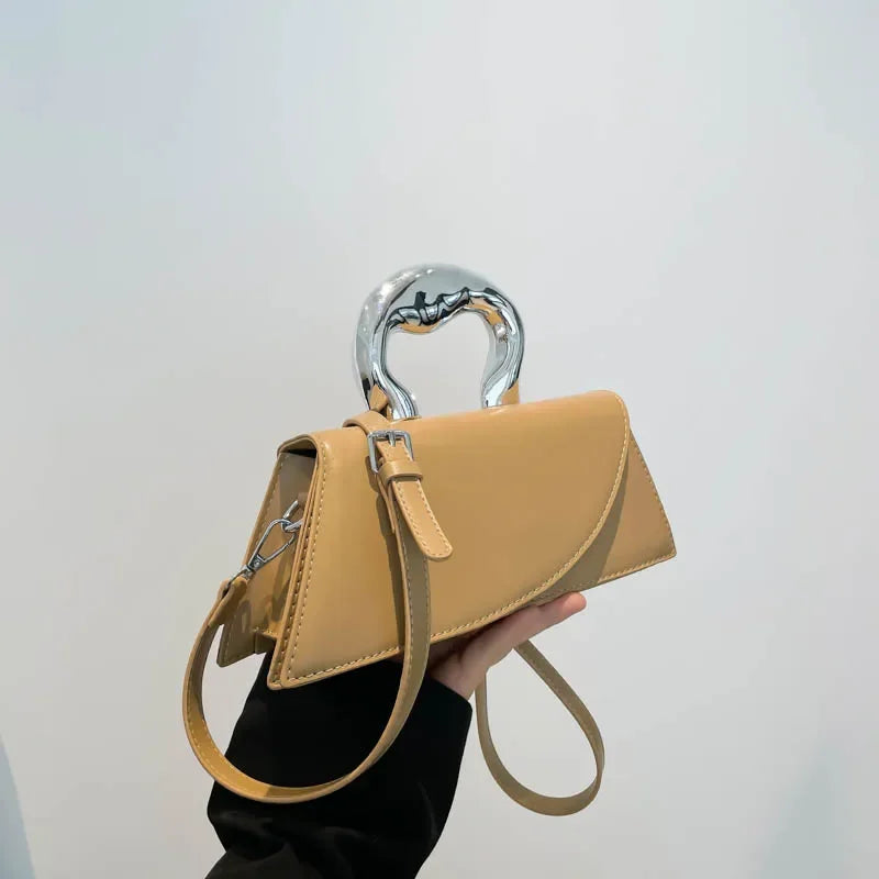 Vintage Women Black Chic Crossbody Bag Luxury Designer Small Shoulder Bags Fashion Red Purse Cute Pu Leather Handbag Sac A Main