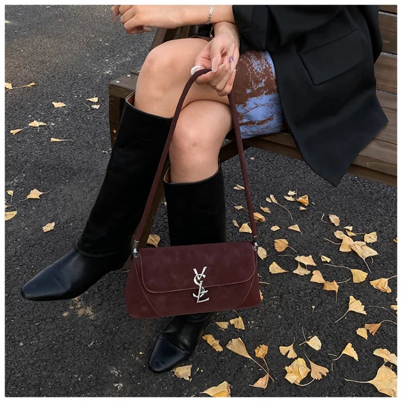 Elegant Crossbody Bag For Women Leather Handbag With Shoulder Strap Fashionable Leather Design and Large Capacity